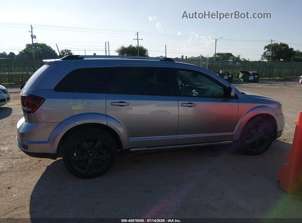 3C4PDDGG4JT522924 2018 DODGE JOURNEY Silver Vista interior trasera