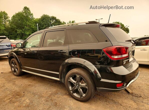 3C4PDDGG4KT857487 2019 DODGE JOURNEY Black Rear left
