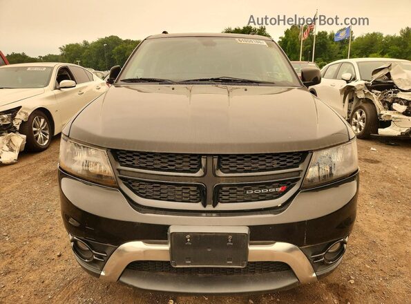 3C4PDDGG4KT857487 2019 DODGE JOURNEY Black Front view