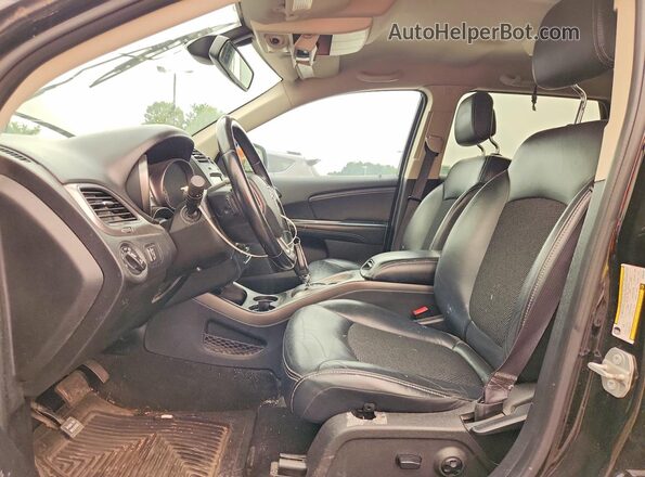 3C4PDDGG4KT857487 2019 DODGE JOURNEY Black Front interior view