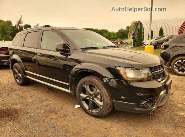 3C4PDDGG4KT857487 2019 DODGE JOURNEY Black Front right