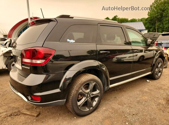 3C4PDDGG4KT857487 2019 DODGE JOURNEY Black Rear right
