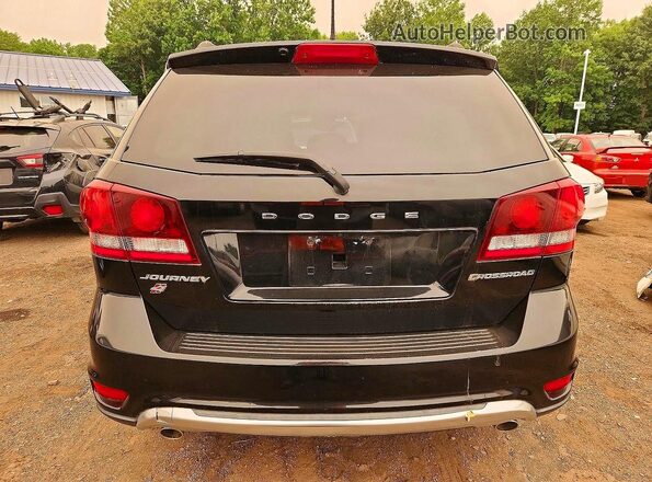 3C4PDDGG4KT857487 2019 DODGE JOURNEY Black Rear view