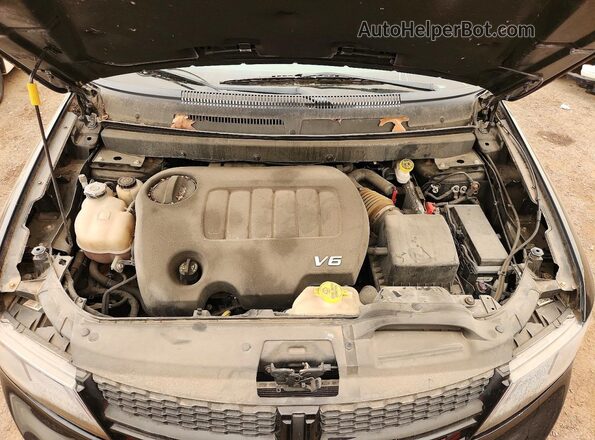 3C4PDDGG4KT857487 2019 DODGE JOURNEY Black Engine compartment view