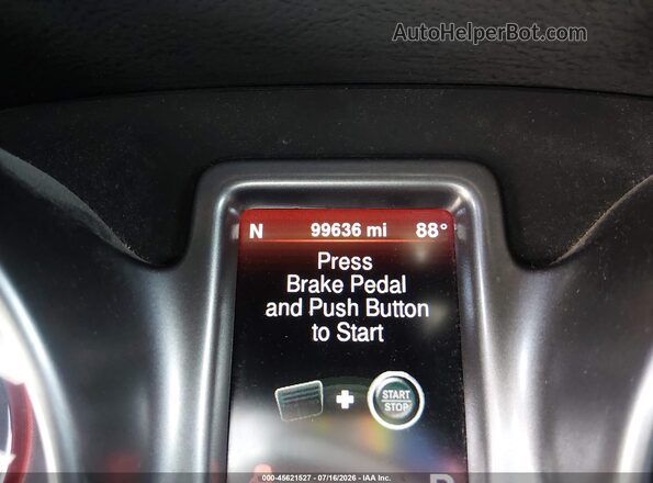 3C4PDDGG5GT173345 2016 DODGE JOURNEY Black Instrument cluster view