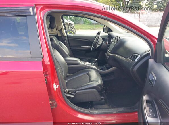 3C4PDDGG5JT197166 2018 DODGE JOURNEY Maroon Vista interior delantera