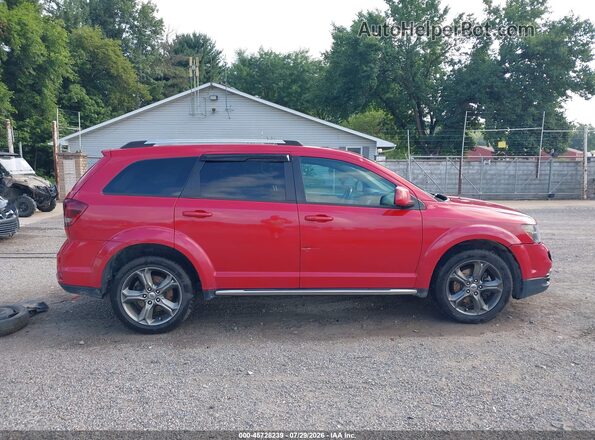 3C4PDDGG5JT197166 2018 DODGE JOURNEY Maroon Vista interior de 360 grados