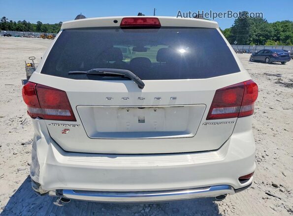 3C4PDDGG5KT816446 2019 DODGE JOURNEY Белый Вид сзади