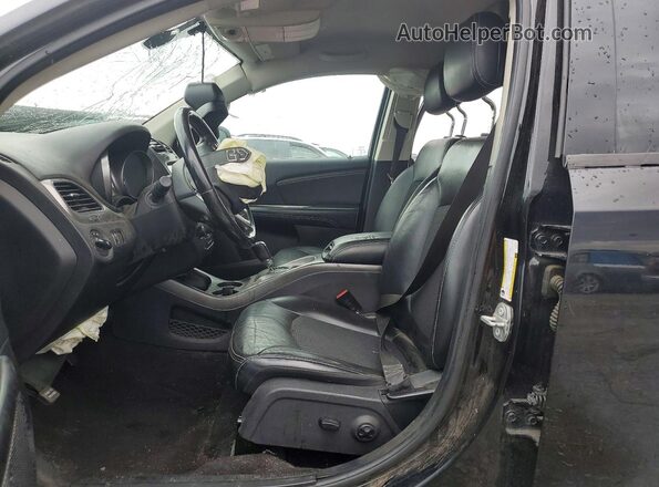 3C4PDDGG6JT523105 2018 DODGE JOURNEY Черный Вид салона спереди