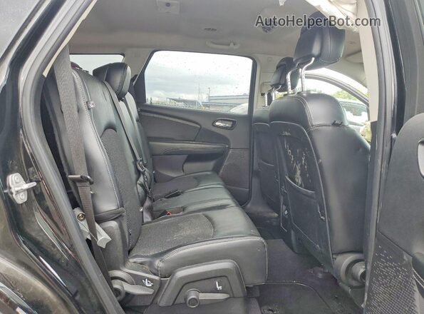 3C4PDDGG6JT523105 2018 DODGE JOURNEY Черный Вид задней части салона