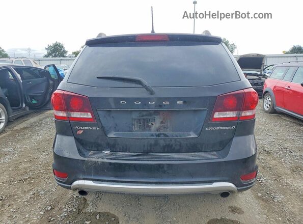 3C4PDDGG6JT523105 2018 DODGE JOURNEY Черный Вид сзади