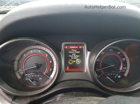 3C4PDDGG6JT523105 2018 DODGE JOURNEY Черный Вид щитка приборов