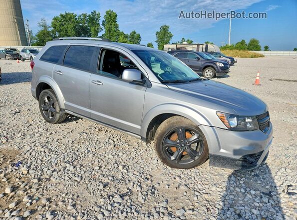 3C4PDDGG6KT720521 2019 DODGE JOURNEY Серебряный Передняя правая четверть