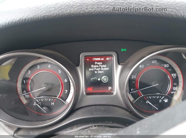 3C4PDDGG7GT242374 2016 DODGE JOURNEY Silver Widok tylnych siedzeń