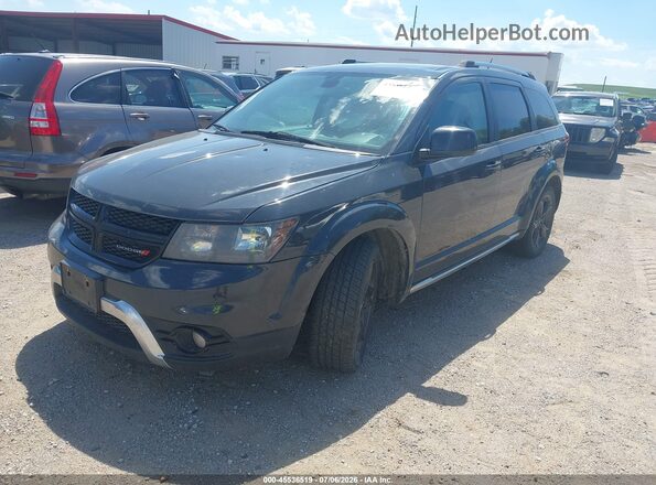 3C4PDDGG7JT387342 2018 DODGE JOURNEY Gray Առջևի ձախ երեք քառորդ տեսարան