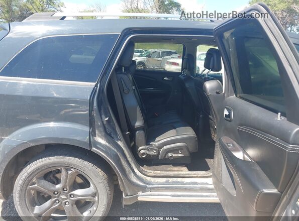 3C4PDDGG7JT387342 2018 DODGE JOURNEY Gray VIN կոդի պիտակի տեսք