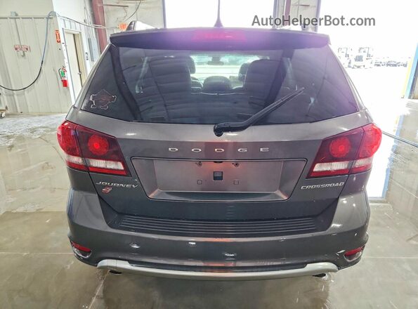 3C4PDDGG7JT430366 2018 DODGE JOURNEY Gray უკანა ხედი