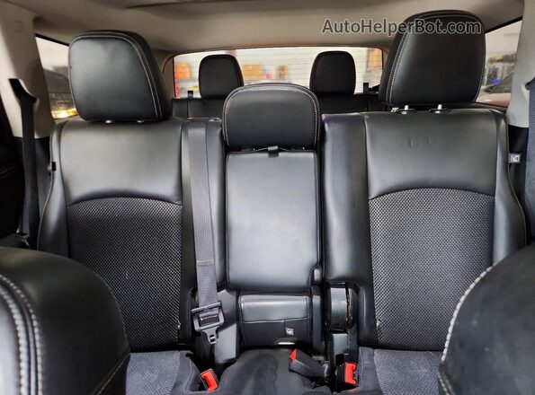 3C4PDDGG7JT430366 2018 DODGE JOURNEY Gray უკანა სავარძლების ხედი