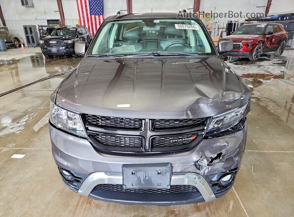 3C4PDDGG7JT430366 2018 DODGE JOURNEY Gray წინა ხედი