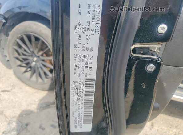 3C4PDDGG8GT117299 2016 DODGE JOURNEY Black Շարժիչի բաժամունքի տեսք
