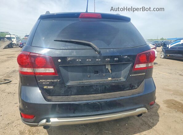 3C4PDDGG8GT117299 2016 DODGE JOURNEY Black Հետևի տեսք