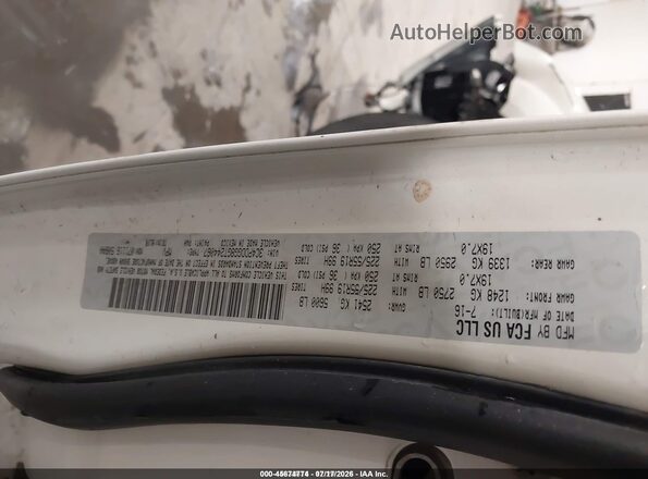 3C4PDDGG8GT244067 2016 DODGE JOURNEY White Вид підкапотного простору