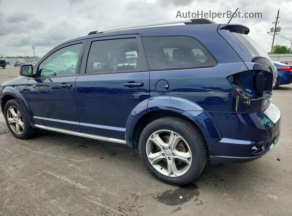 3C4PDDGG9HT541480 2017 DODGE JOURNEY Blue Trasero izquierdo