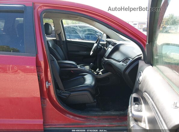 3C4PDDGG9HT553287 2017 DODGE JOURNEY Red წინა სალონის ხედი