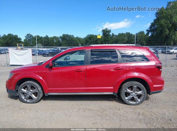 3C4PDDGG9HT553287 2017 DODGE JOURNEY Red სალონის 360-გრადუსიანი ხედი