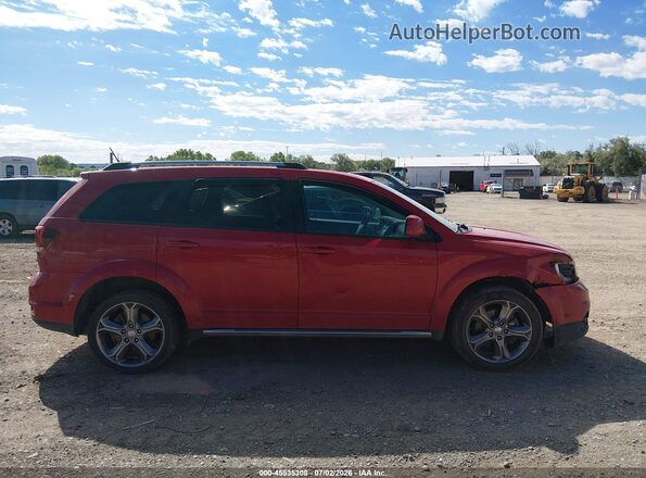 3C4PDDGG9HT553287 2017 DODGE JOURNEY Red უკანა სალონის ხედი