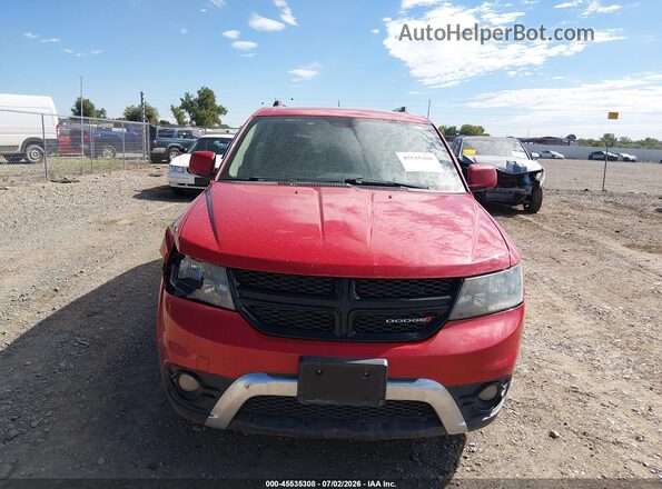 3C4PDDGG9HT553287 2017 DODGE JOURNEY Red ხელსაწყოთა პანელის ხედი