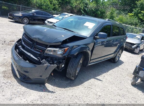3C4PDDGG9HT565021 2017 DODGE JOURNEY Gray Przód lewy