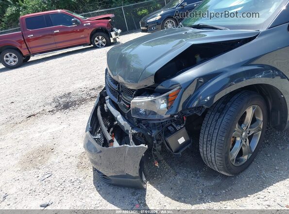 3C4PDDGG9HT565021 2017 DODGE JOURNEY Gray Widok z przodu