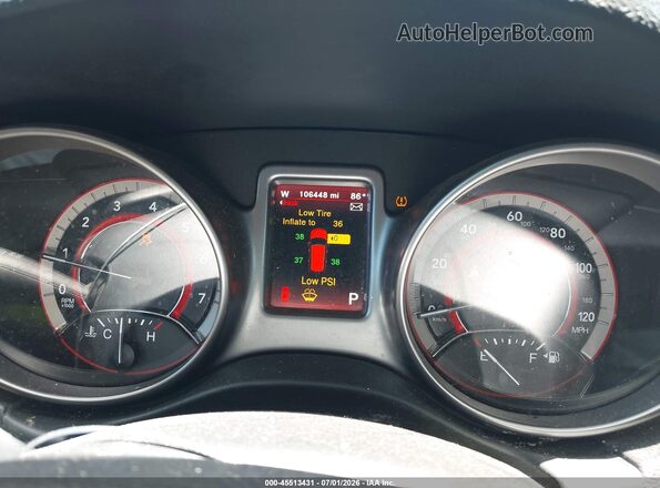 3C4PDDGG9HT565021 2017 DODGE JOURNEY Gray Widok tylnych siedzeń