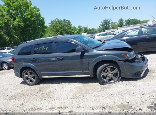 3C4PDDGG9HT565021 2017 DODGE JOURNEY Gray Widok wnętrza z tyłu