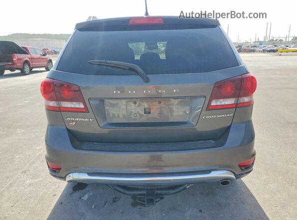 3C4PDDGG9JT197204 2018 DODGE JOURNEY Gray Widok z tyłu