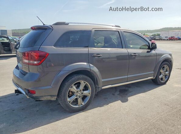 3C4PDDGG9JT197204 2018 DODGE JOURNEY Gray Tył prawy