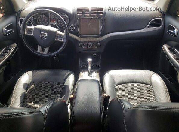 3C4PDDGG9JT197204 2018 DODGE JOURNEY Gray Widok deski rozdzielczej