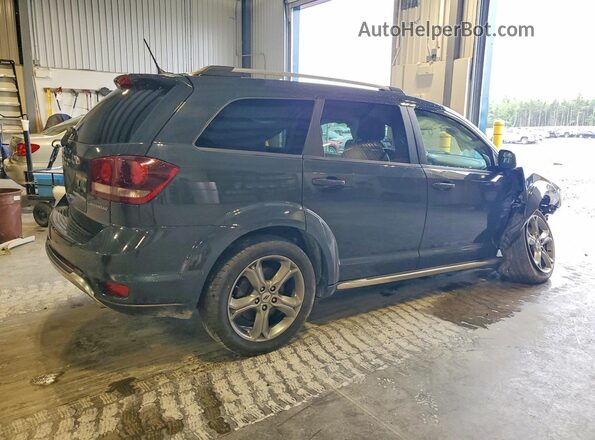 3C4PDDGG9JT212476 2018 DODGE JOURNEY Gray Задня права чверть
