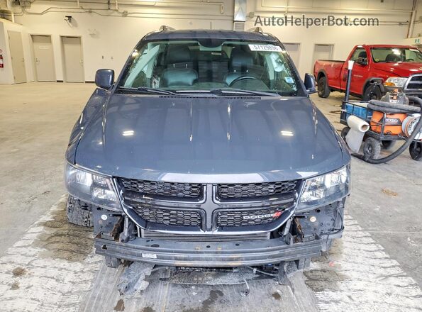 3C4PDDGG9JT212476 2018 DODGE JOURNEY Gray Вид спереду