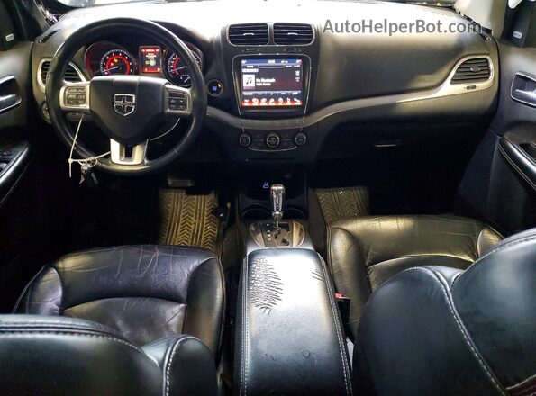 3C4PDDGG9JT212476 2018 DODGE JOURNEY Gray Вид панелі приладів
