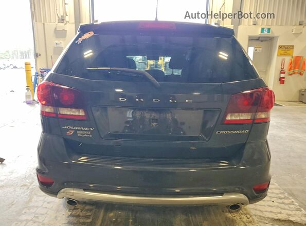 3C4PDDGG9JT212476 2018 DODGE JOURNEY Gray Вид ззаду