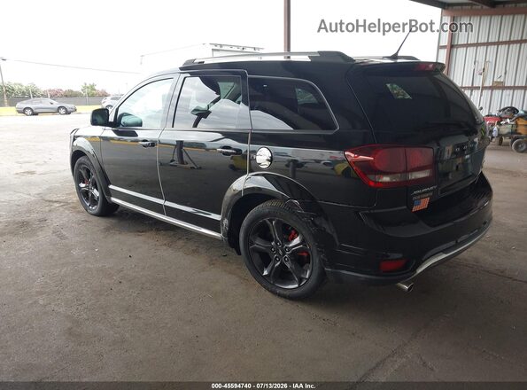 3C4PDDGG9JT387794 2018 DODGE JOURNEY Black უკანა მარცხენა