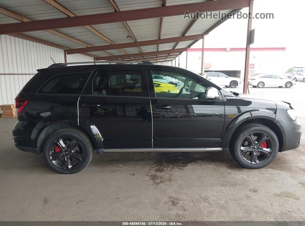 3C4PDDGG9JT387794 2018 DODGE JOURNEY Black უკანა სალონის ხედი