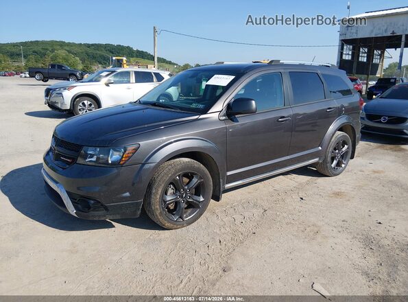 3C4PDDGG9JT388458 2018 DODGE JOURNEY Серый Передняя левая четверть