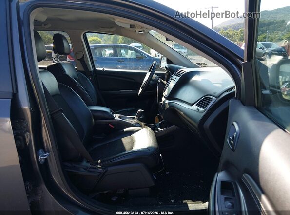 3C4PDDGG9JT388458 2018 DODGE JOURNEY Серый Вид салона спереди