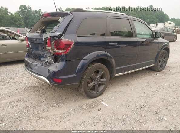 3C4PDDGG9JT499222 2018 DODGE JOURNEY Синий Задняя правая четверть
