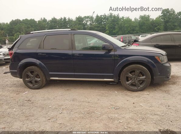 3C4PDDGG9JT499222 2018 DODGE JOURNEY Синий Вид задней части салона