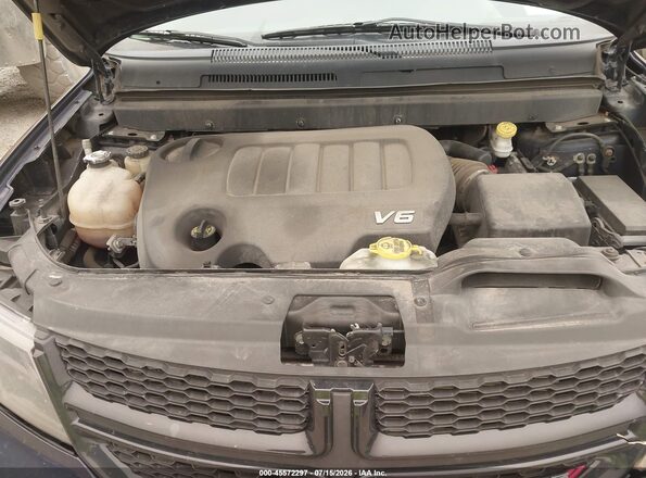 3C4PDDGG9JT499222 2018 DODGE JOURNEY Синий Вид сзади