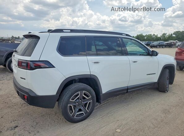 3C4PJMB20TT157312 2026 JEEP CHEROKEE Белый Задняя правая четверть